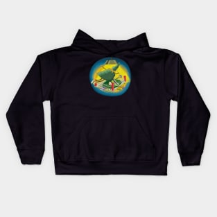 A Tree Falls in the Forest Kids Hoodie